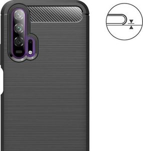 Alogy Etui Alogy Rugged Armor do Huawei Honor 20 Pro czarne + szkło Alogy uniwersalny 2
