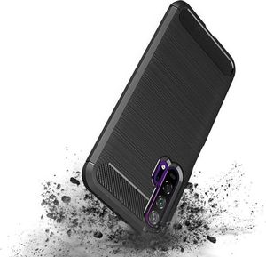 Alogy Etui Alogy Rugged Armor do Huawei Honor 20 Pro czarne + szkło Alogy uniwersalny 4