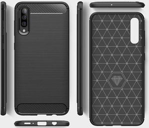 Alogy Etui Alogy Rugged Armor do Samsung Galaxy A30S/A50/A50S czarne + Szkło uniwersalny 13