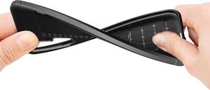 Alogy Etui Alogy Leather Armor do Huawei Honor 20 Pro czarne + szkło Alogy uniwersalny 8