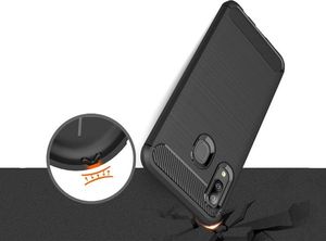 Alogy Etui Alogy Rugged Armor do Samsung Galaxy A20e czarne + Szkło Alogy uniwersalny 6