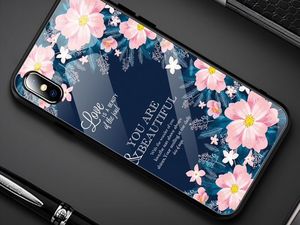 Alogy Etui Alogy Glass Armor Case do Apple iPhone X/XS Kwiaty + Szkło Alogy uniwersalny 3