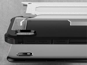 Alogy Etui Alogy Hard Armor do Samsung Galaxy A30S/A50/A50S Srebrne + Szkło uniwersalny 7