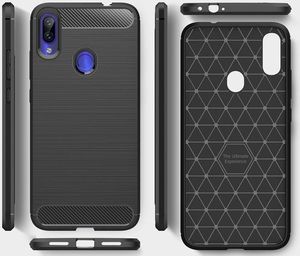 Alogy Etui Alogy Rugged Armor Xiaomi Redmi Note 7/7 Pro czarne + Szkło uniwersalny 3