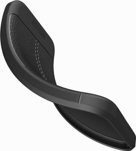 Alogy Etui pancerne Alogy leather case - Apple iPhone X Xs czarne + Szkło uniwersalny 5