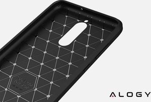 Alogy Etui Alogy Rugged Armor Huawei Mate 10 Lite Czarne + Szkło uniwersalny 2