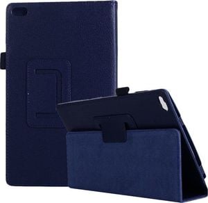 Etui na tablet 4kom.pl Etui Stojak do Lenovo Tab 4 8 8.0 TB-8504 Granatowe + Szkło uniwersalny 1