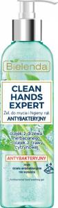 Bielenda Clean Hands Expert antybakteryjny żel do mycia i higieny rąk z pompką 200ml 1