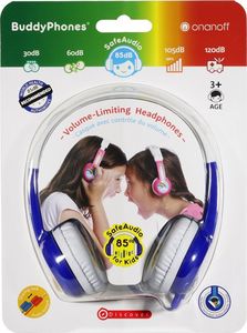 Słuchawki BuddyPhones Discover (BP-DIS-BLUE-01) 4