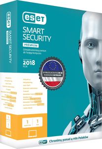 ESET Smart Security Premium Serial 1 urządzenie 12 miesięcy  (1_781067) 1