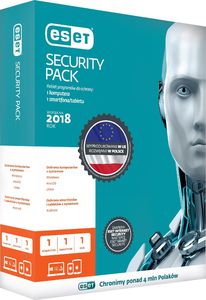 ESET ESET Security Pack dla 1 komputera i 1 urządzenia mobilnego - przedłużenie licencji, 24 m-cy, BOX 1