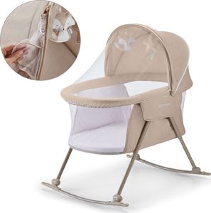 KinderKraft Łóżeczko/kołyska LOVI beige 3