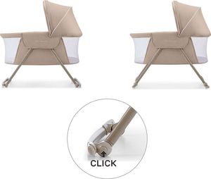 KinderKraft Łóżeczko/kołyska LOVI beige 4