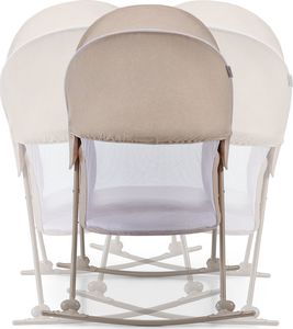 KinderKraft Łóżeczko/kołyska LOVI beige 7