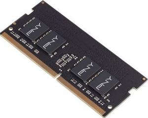 Pamięć do laptopa PNY SODIMM, DDR4, 4 GB, 2400 MHz, CL15 (SOD4GBN/19200/4-SB) 1