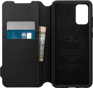 Spigen Spigen Ciel Wallet Sam G985 S20+ czarny/black ACS00773 2