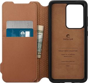 Spigen Spigen Ciel Wallet Sam G988 S20 Ultra brązowy/brown ACS00733 2