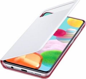 Samsung Etui S View Wallet Cover Galaxy A41 białe (EF-EA415PW) 3
