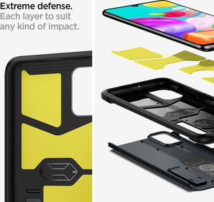 Spigen Spigen Tough Armor Sam A415 A41 Metal Slate ACS00877 5