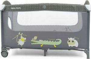 Milly Mally Łóżeczko turystyczne Mirage Szare 3