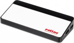 HUB USB Roline 7-portowy USB 3.0 Czarno-biały 3