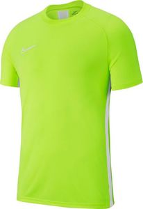 Nike Koszulka męska Academy 19 Training Top limonkowa r. M (AJ9088-702) 1