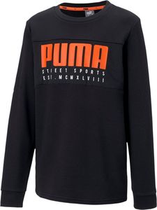 Puma Bluza dziecięca Alpha Crew czarna r. 116 (58127201) 1