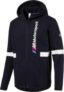 Puma Bluza męska Bmw Mms Hooded Sweat Jacket granatowa r. XXL (57665204) 1