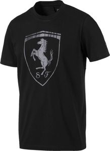 Puma Koszulka męska Ferrari Big Shield czarna r. M (57524101) 1