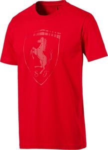 Puma Koszulka męska Ferrari Big Shield czerwona r. XL (57524102) 1
