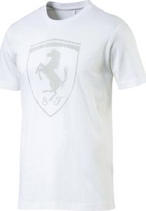 Puma Koszulka męska Ferrari Big Shield biała r. L (57524104) 1