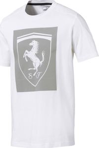 Puma Koszulka męska Ferrari Big Shield biała r. S (57668404) 1