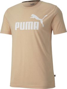 Puma Koszulka męska ESS+ heather Tee beżowa r. M (85241970) 1
