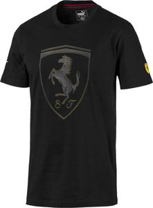Puma Koszulka męska Sf Big Shield Tee czarna r. M (59555402) 1
