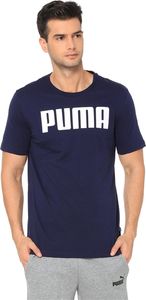 Puma Koszulka męska Ess Tee granatowa r. L (85474205) 1