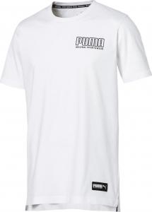 Puma Koszulka męska Athletics Tee Big Cott biała r. L (85410602) 1