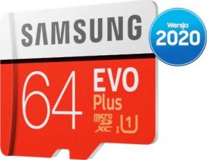 Karta Samsung EVO Plus MicroSDXC 64 GB Class 10 UHS-I/U1  (MB-MC64HA/EU) 3