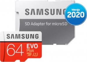 Karta Samsung EVO Plus MicroSDXC 64 GB Class 10 UHS-I/U1  (MB-MC64HA/EU) 5