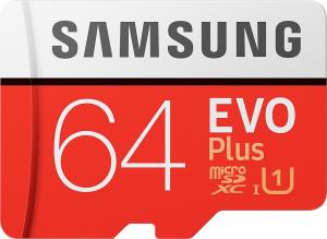 Karta Samsung EVO Plus MicroSDXC 64 GB Class 10 UHS-I/U1  (MB-MC64HA/EU) 1