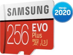 Karta Samsung EVO Plus MicroSDXC 256 GB Class 10 UHS-I/U3  (MB-MC256HA/EU) 3