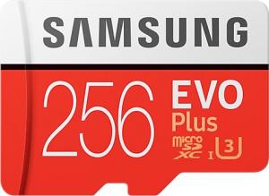 Karta Samsung EVO Plus MicroSDXC 256 GB Class 10 UHS-I/U3  (MB-MC256HA/EU) 1