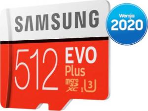 Karta Samsung EVO Plus MicroSDXC 512 GB Class 10 UHS-I/U3  (MB-MC512HA/EU) 3