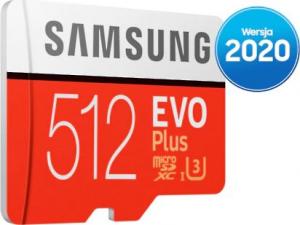 Karta Samsung EVO Plus MicroSDXC 512 GB Class 10 UHS-I/U3  (MB-MC512HA/EU) 4