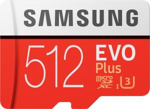 Karta Samsung EVO Plus MicroSDXC 512 GB Class 10 UHS-I/U3  (MB-MC512HA/EU) 1