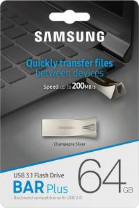 Pendrive Samsung BAR Plus 2020, 64 GB  (MUF-64BE3/APC) 7