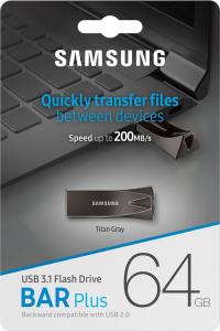 Pendrive Samsung BAR Plus 2020, 64 GB  (MUF-64BE4/APC) 7