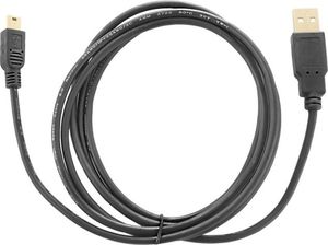 Kabel USB Qoltec USB-A - miniUSB 1.8 m Czarny (5901878523279) 2