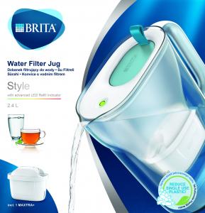Dzbanek filtrujący Brita Style Cool niebieski 8