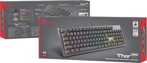 Klawiatura Genesis Thor 300 RGB Outemu Red (NKG-1596) 9