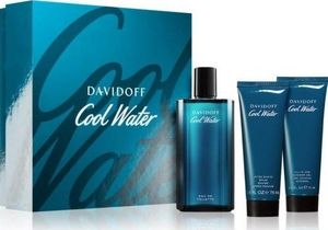 Davidoff Davidoff Cool Water 125ml woda toaletowa + 75ml żel do kąpieli + 75ml balsam po goleniu 1